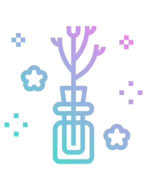 spa kavramı simgesi, vektör illüstrasyonu