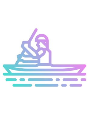 Spor konsepti simgesinin vektör illüstrasyonu