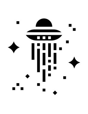 uzay keşif vektör simgesi.