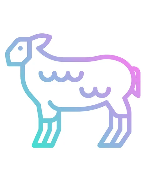 Векторна Ілюстрація Вівці — стоковий вектор