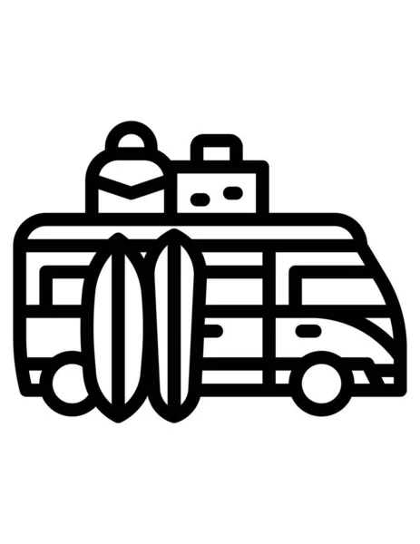 Векторна Ілюстрація Автомобіля Білому Тлі — стоковий вектор
