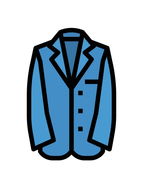 Vektorová Ilustrace Ikony Moderního Ležérního Oblečení — Stockový vektor