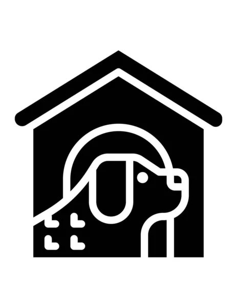 Huis Pictogram Vector Illustratie — Stockvector