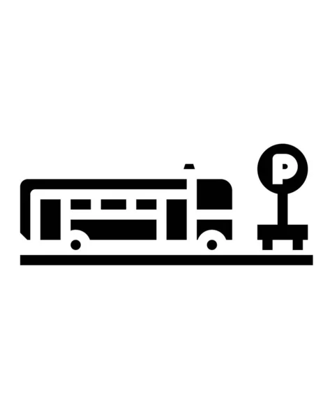 Train Line Icon Vector Illustration — Stock Vector