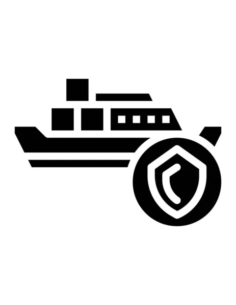 Vektor Illustration Des Schifffahrtskonzepts Symbol — Stockvektor