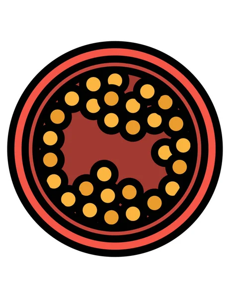 Kumarhane çipi simgesi beyaz arka planda izole edilmiş. Poker sembolü çizimi