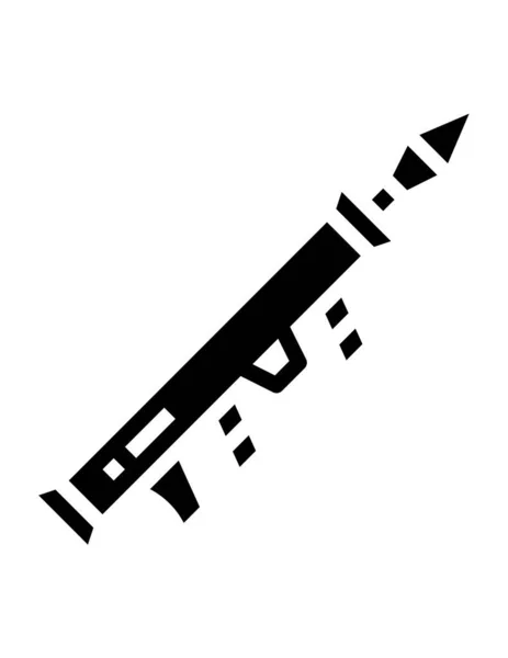 Icône Bazooka Style Vectoriel — Image vectorielle