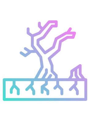 ekoloji konsepti simgesi, vektör illüstrasyonu