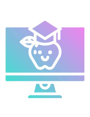 bilgisayar simgesi, vektör illüstrasyonu 