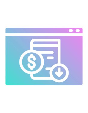 öğrenme konsepti simgesi, vektör illüstrasyonu