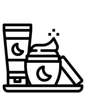 Bir Noel temasının şirin bir çizgi filminin vektör çizimi