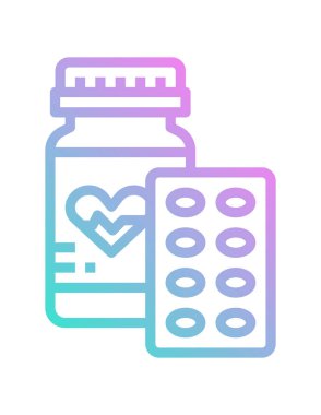 tıbbi simge, vektör illüstrasyonu 