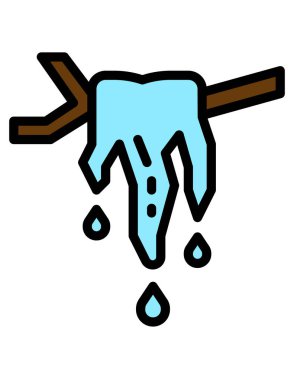 beyaz arkaplanda izole edilmiş çizgi film tarzında kan damlası simgesi.