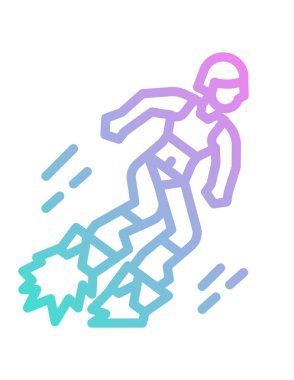 spor konsepti simgesi, vektör illüstrasyonu 