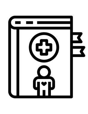 tıbbi simge, vektör illüstrasyonu 