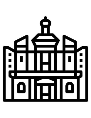 Yapı simgesinin vektör illüstrasyonu