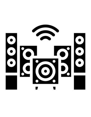 Müzik simgesinin vektör illüstrasyonu