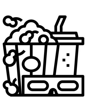 Alışveriş ve bilim hattı vektör simgesi.