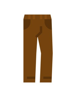 Moda kıyafetlerinin vektör illüstrasyonu