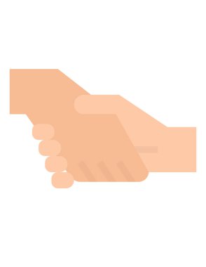 ortak eller vektör illüstrasyonu