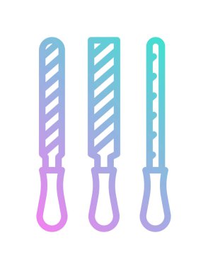 Beyaz arkaplanda izole edilmiş tarama simgesi. diş sembolü vektör çizimi