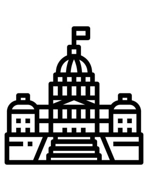 şehir binaları vektör simgesi