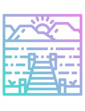 Modern b 'nin vektör illüstrasyonu inşaat simgesinden yoksun