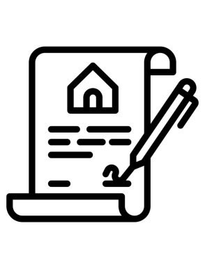 Belge simgesinin vektör illüstrasyonu