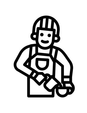 kahve simgesi, vektör illüstrasyonu