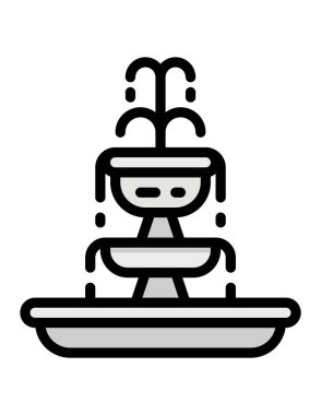 Modern b 'nin vektör çizimi teknenin ikonundan yoksundur