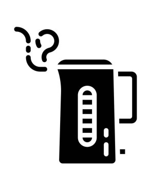 kahve fincanı ikonu vektör illüstrasyonu