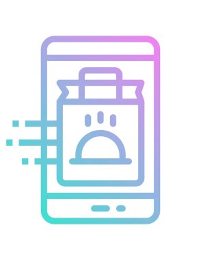 gıda kavramı, vektör illüstrasyonu