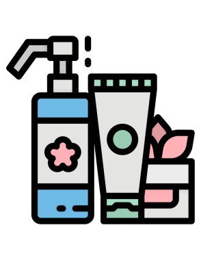 Seo çizgi simgesinin vektör illüstrasyonu