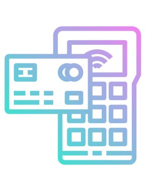 Alışveriş konsepti simgesi, vektör illüstrasyonu 