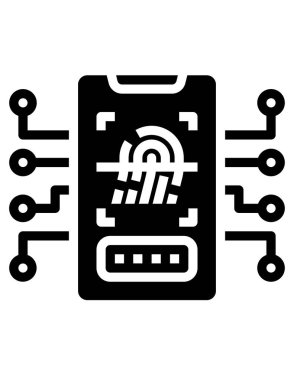 cep telefonu ikonu vektör illüstrasyonu 