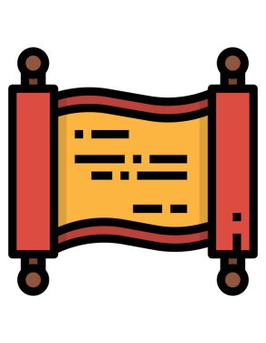 Otel ve restoran vektör simgesi.