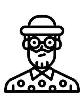 seyahat kavramı simgesi, vektör illüstrasyonu 