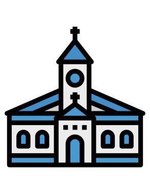 kilise vektör simgesi oluşturma