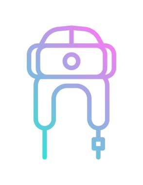 Rus şapkasının vektör illüstrasyonu 