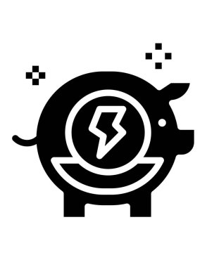 para vektör çizgisi simgesi