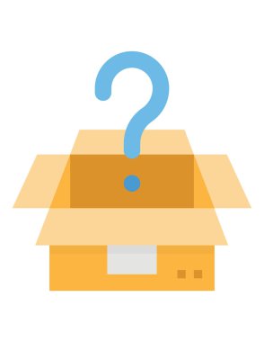 bir sorusu olan kutu