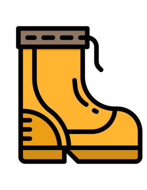 Önyükleme düz vektör simgesi.