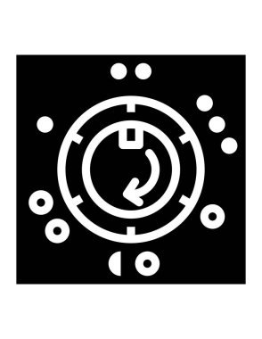 seo modern simgesinin vektör illüstrasyonu