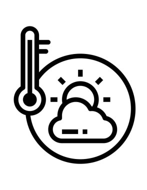 seo ve dijital pazarlama çizgisi vektör simgesi.