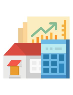 lojistik ve dağıtım çizgisi vektör simgesi.