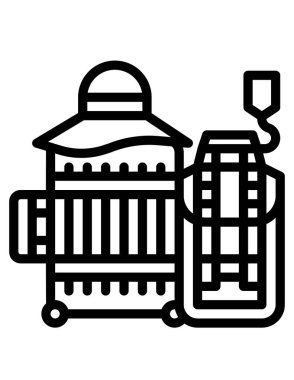 seyahat kavramı simgesi, vektör illüstrasyonu 