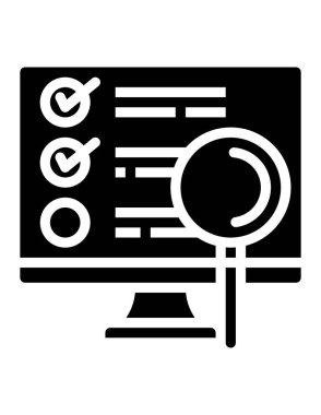 bilgisayar simgesi, vektör illüstrasyonu 