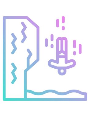 Spor konsepti simgesinin vektör illüstrasyonu