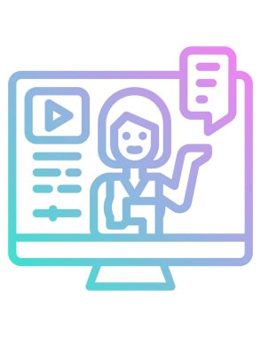 bir adamın beyaz gölgesi ile düz tasarım kullanıcı simgesi