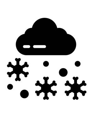 Hava durumu simgesi, vektör illüstrasyonu